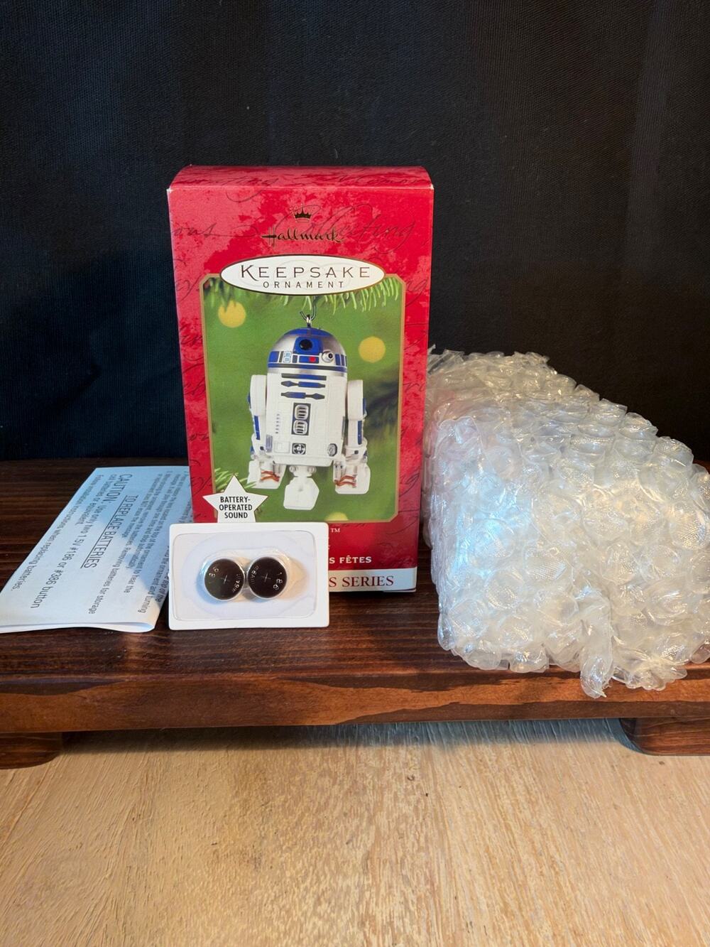 Vintage Star Wars R2-D2 Hallmark Keepsake Ornament Star Wars 2001 Christmas